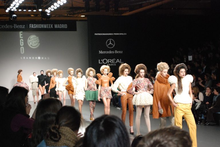 Desfile Leandro cano en MBFWMadrid