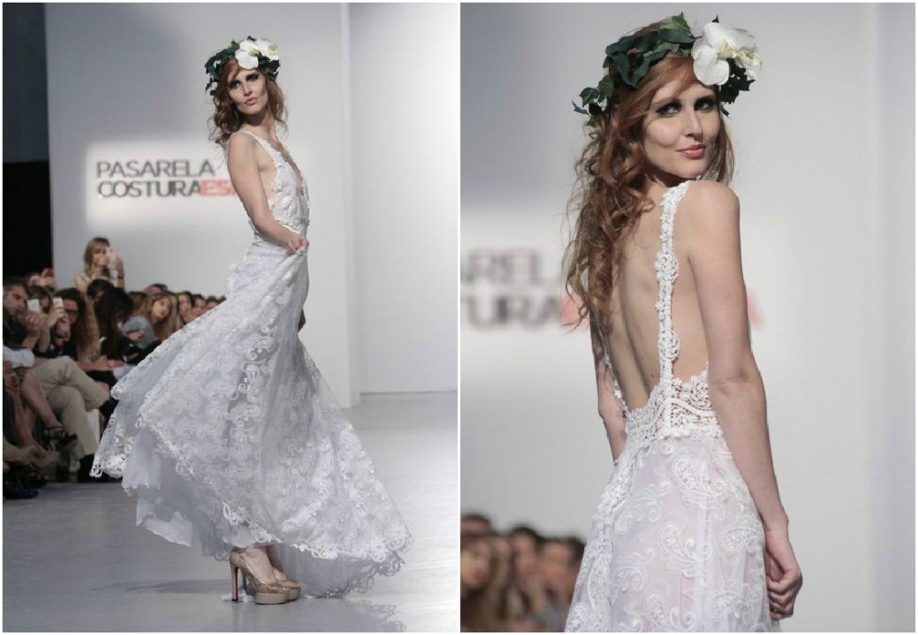 Pasarela Costura España Vestidos de novia ibicenco