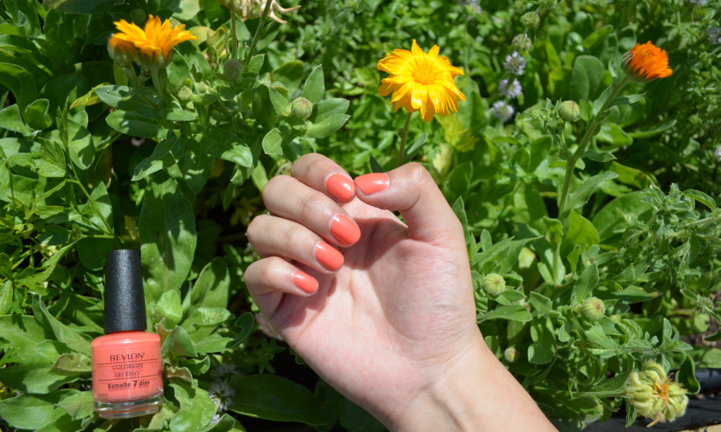 exotic orange Gana este pack de Revlon Summer Love Collection Colorstay Gel para una manicura perfecta
