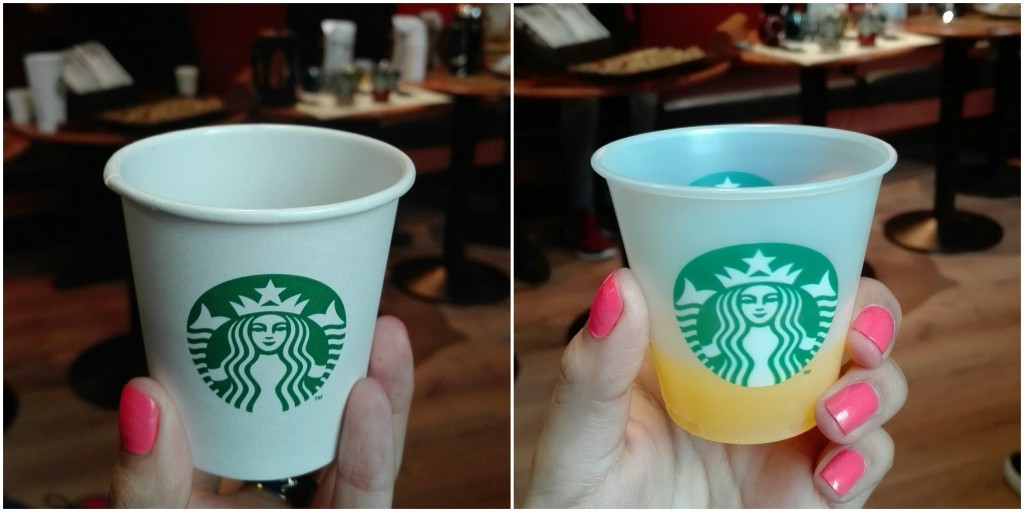 Cata de cafe starbucks