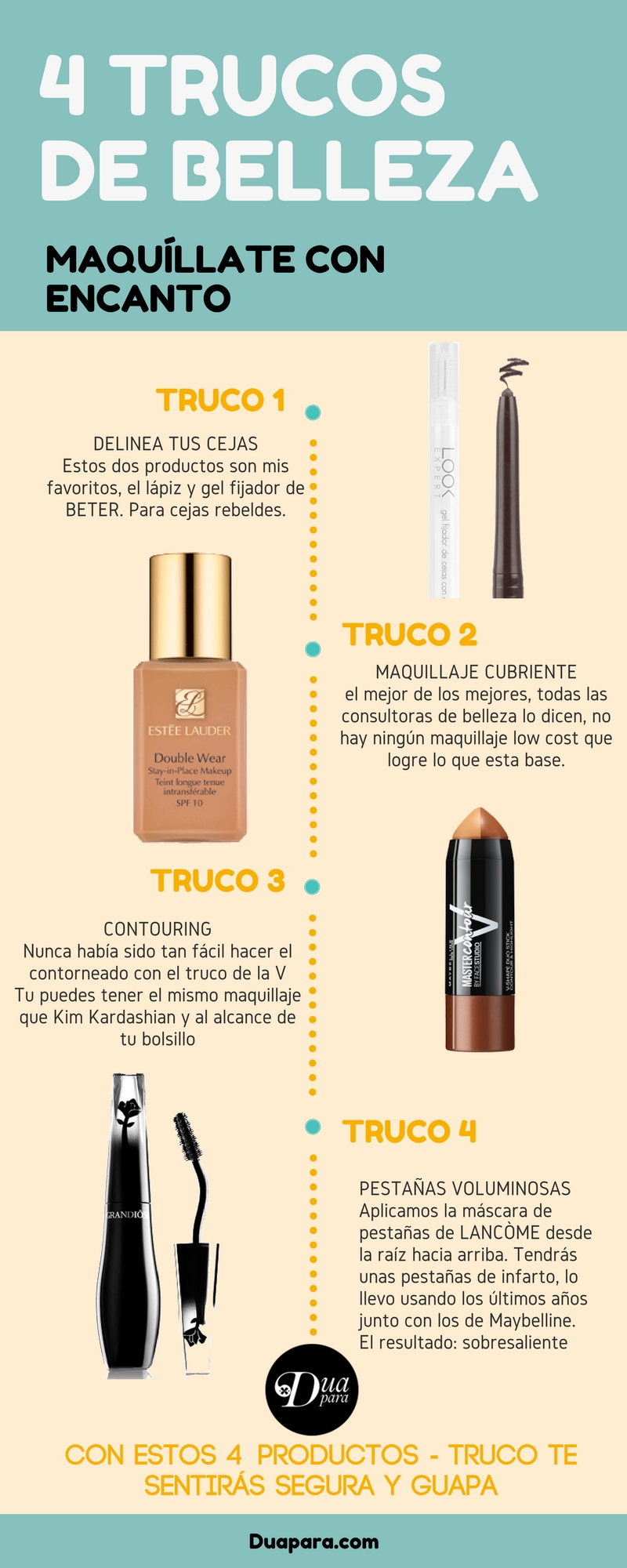 4 como estar guapa con trucos de belleza