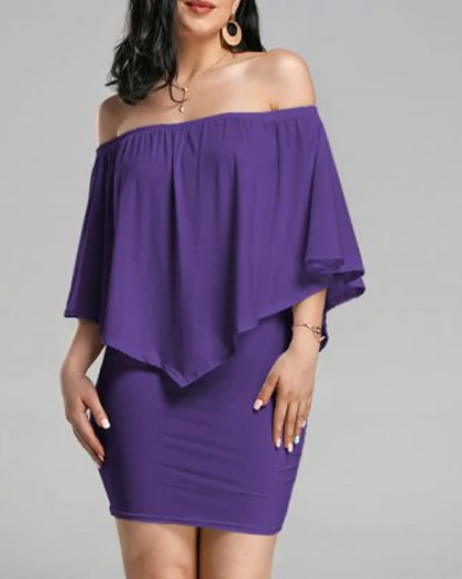 vestidos color ultra violet