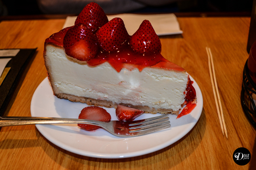 donde comer en NY Carnegie cheescake